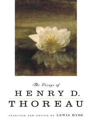 cover image of The Essays of Henry D. Thoreau